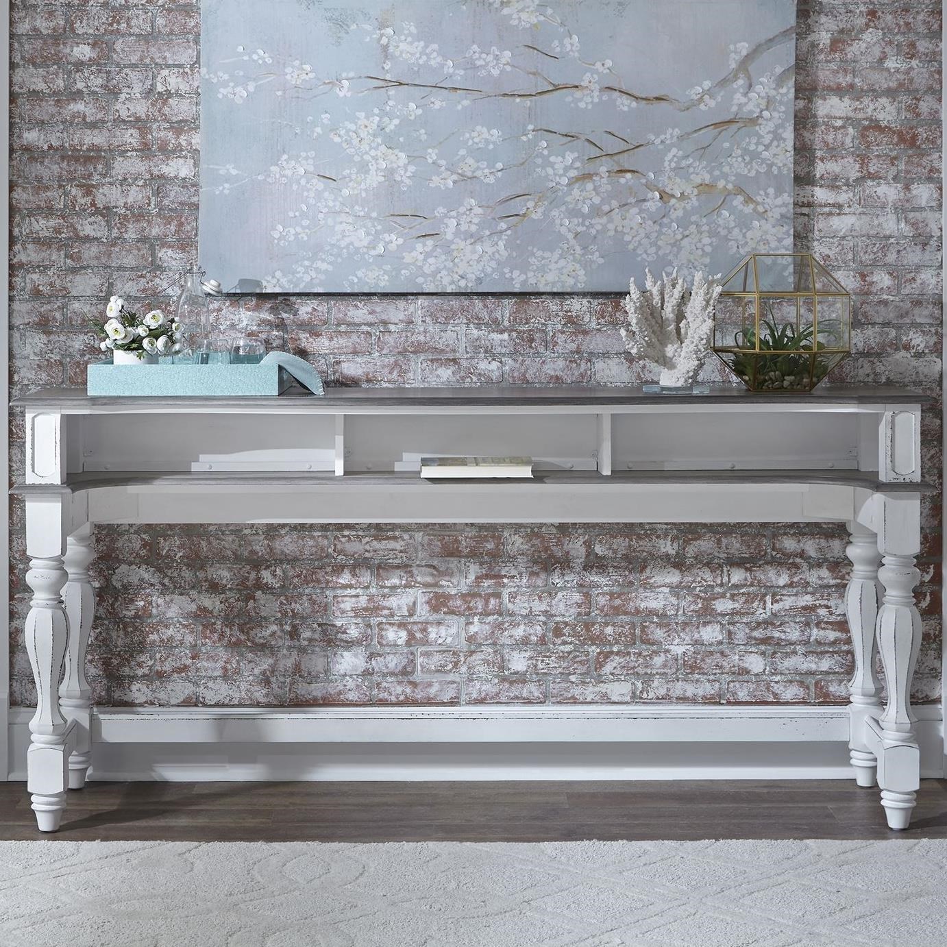 Magnolia manor console sale table